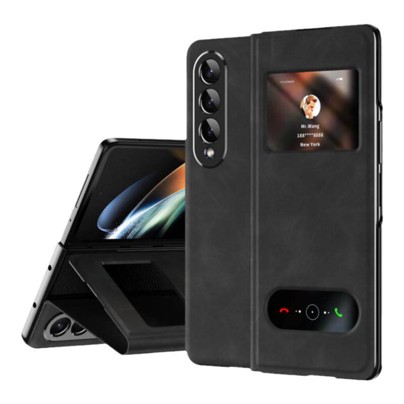 适用三星GalaxyZFold6手机壳Fold3手机套Fold4皮套zfold7全包防摔W23保护壳w24男女2翻盖W22/w21外壳款fold5