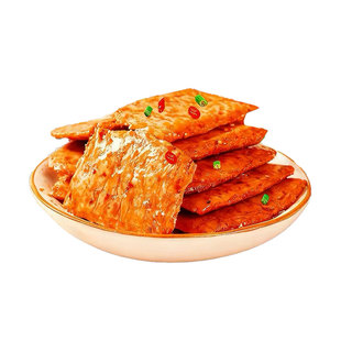 手撕素肉素牛排香辣豆腐干制品健康怀旧休闲小吃零食解馋即食辣味