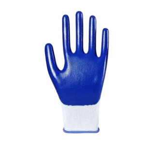 防滑丁腈手套劳保耐磨胶皮工地正品加厚工作劳动橡胶批发