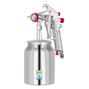 藤原W-71汽车油漆喷枪上壶W77气动工具高雾化喷壶罐F75下壶喷漆枪