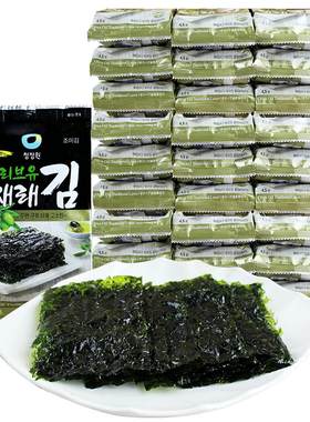 【政府直营店】韩国海苔清净园紫