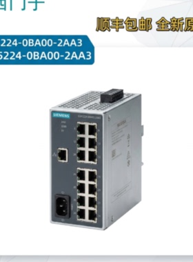 议价原装6GK5224-0BA00-2AA3西门子6GK5224-0BA00-2AC2X224 IE 交