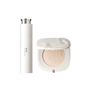 尧光有色面霜粉饼套组 一键磨皮 早八伪素颜神器