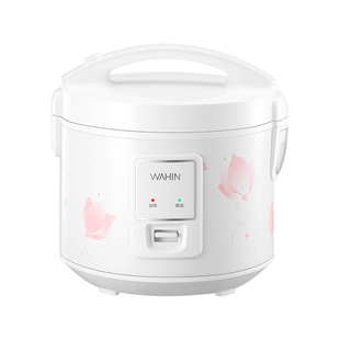 美的华凌电饭煲3-4-5升家用大容量6-8人蒸煮一锅三用老式不粘饭锅