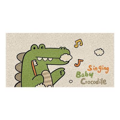 【设计师专款】浴室小鳄鱼地垫