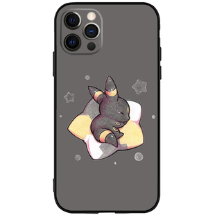 宠物小精灵波克比手机壳适用15PROMAX苹果13液态硅胶12华为14PLUS华为MATE60PRO红米K60一加VIVOPPO玻璃NOVA5