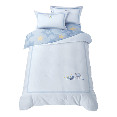 儿童四件套长绒棉轻奢博洋