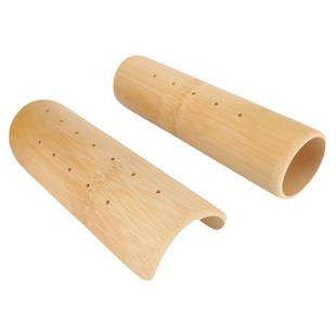 颈椎枕头修复护颈助睡眠实木艾草热敷专用缓解牵引U圆型硬竹枕头