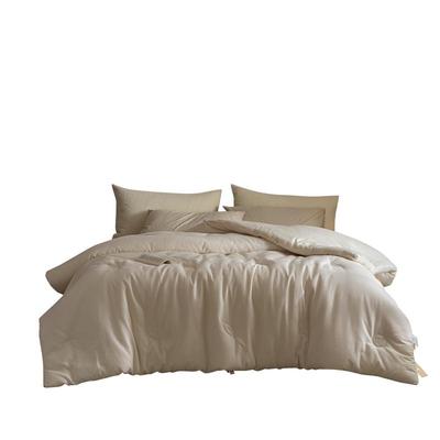 乐优家棉麻抗菌四季被子透气秋冬被芯加厚四季通用纤维被保暖冬被