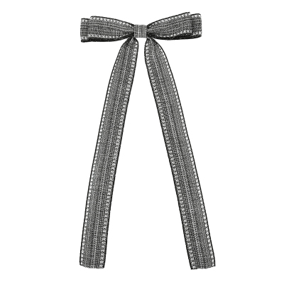 SeiCarinaY编织蝴蝶结长发夹