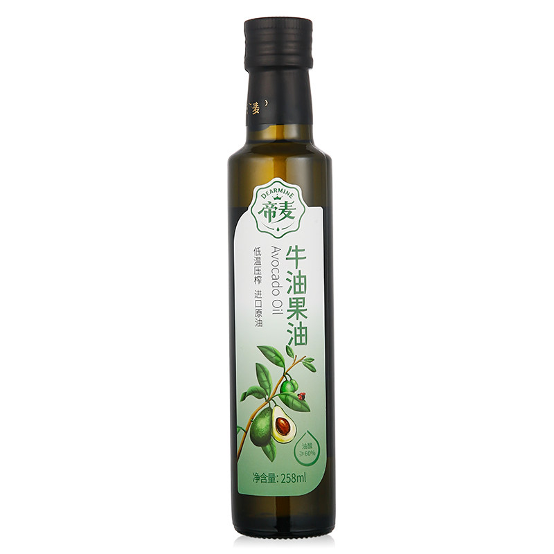 帝麦牛油果油258ml热炒食用油