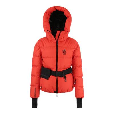 Moncler女士短款收腰连帽羽绒服