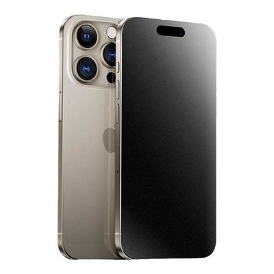 磨砂钢化膜顺滑无指纹