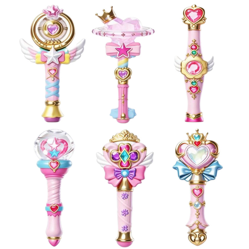 奇妙萌可迷你魔法棒挂件扭蛋玩具