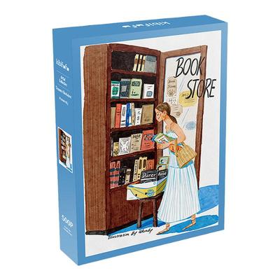 宝藏书店拼图500PKibifufu丝绒