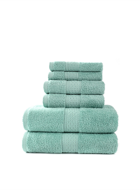 样板房衣帽间卫浴纯棉浴巾组合