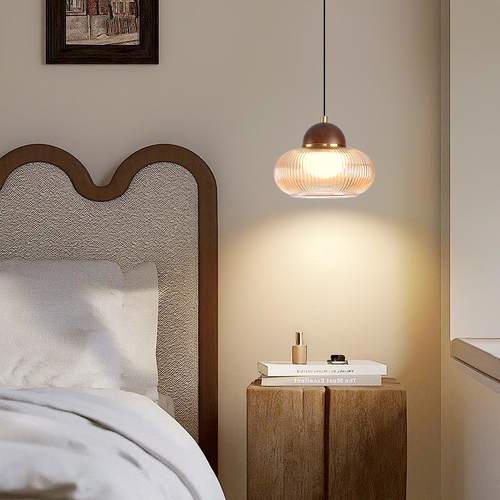 23法式中古风卧室床头灯吊灯小吧台商用酒店复古民宿可吊灯升降灯