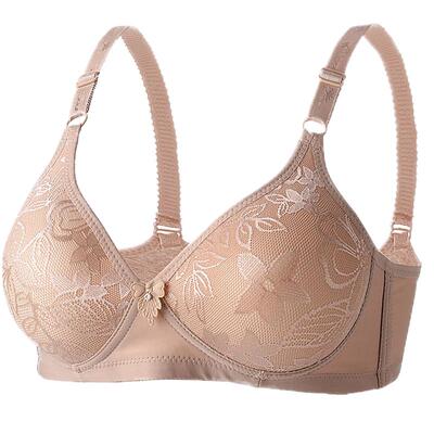 中年妇女全棉妈妈文胸女小胸大码