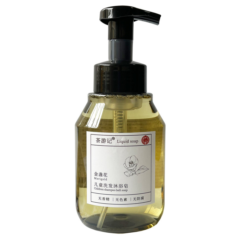 山茶油金盏花液体皂泡沫慕斯清洁手工皂敏感肌温和清爽透气不刺激