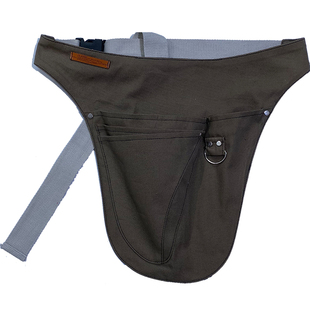 工具腰包帆布工具袋多功能小号挂包收纳电工工具包木匠园艺师腰袋