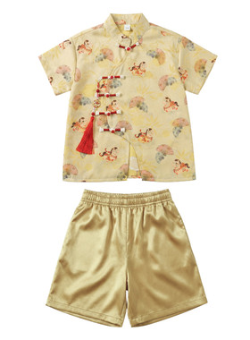 儿童演出服中小学生汉服套装