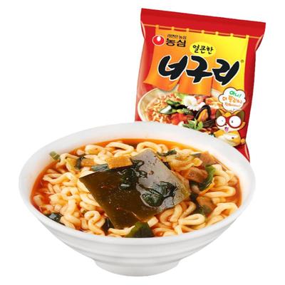 超市韩国农心辣味浣熊120g
