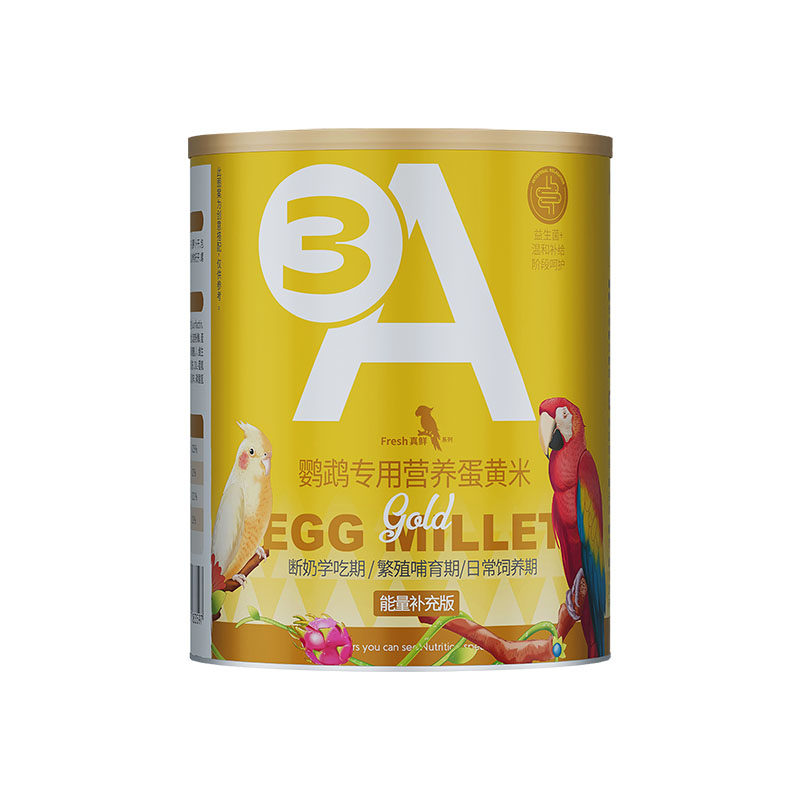 3A鹦鹉专用营养蛋黄米鹦鹉饲料虎牡丹小太阳皮玄凤和尚灰机AAA
