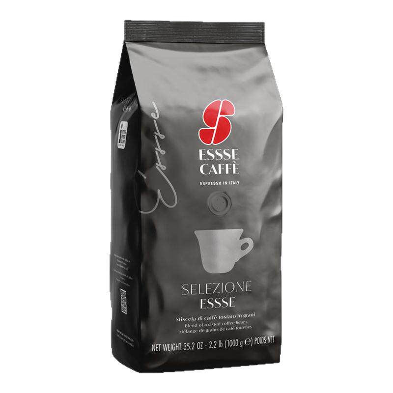 意大利ESSSE CAFFE艾瑟黑标意式香浓精品咖啡豆咖啡粉中度烘焙1KG