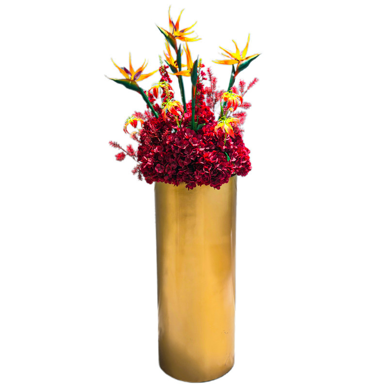 仿真落地花艺年宵花装饰花摆件