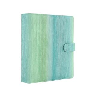 大A5条纹搭扣卡册爱豆专辑小卡明信片生写收纳册韩国活页三孔卡册内页三寸四寸六寸皮质相册本周边