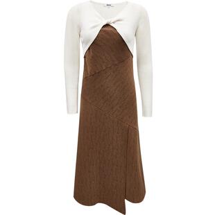 ONLY2026春季新款优雅修身针织吊带套装中长裙连衣裙女|125107007