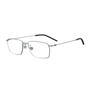 索西克SOXICK日系超轻纯钛眼镜架男商务软框可配近视度数方框女