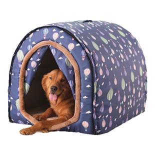 狗窝冬天保暖室外过冬狗狗冬季防寒狗屋户外大型犬防水农村狗房子