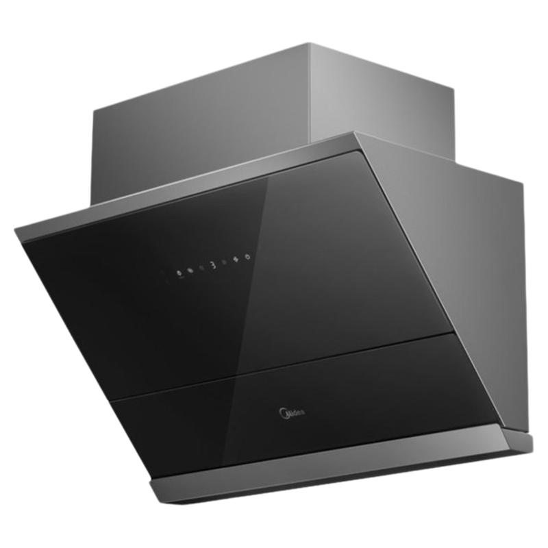 [换新补贴]美的官方油烟机J27S燃气灶具套装厨房家用小户型700mm