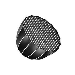 快装深抛柔光箱闪光摄影灯罩拍摄深口抛物线格栅柔光罩影棚附件通用保荣口网格直播补光灯罩抛物线柔光箱格栅