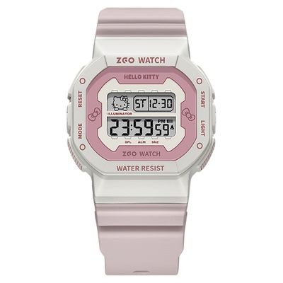 正港hellokitty三丽鸥手表女款初高中学生儿童女孩只看时间电子表