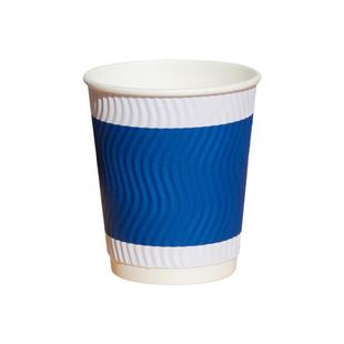 一次性咖啡杯带盖加厚瓦楞纸杯豆浆奶茶热饮打包杯外带ins风商用