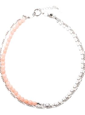 SeiCarinaY淡粉钻链choker