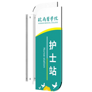 医院可更换式科室牌门牌亚克力标识牌专家诊室医生办公室双面侧挂标牌口腔诊所标志牌护士站值班室指示牌定制