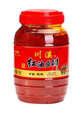 四川特产家用红油豆瓣酱
