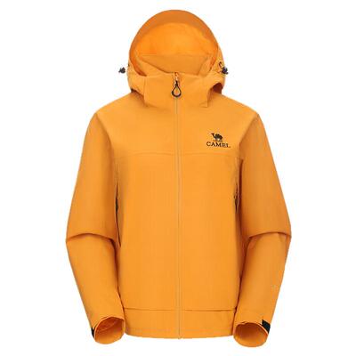 骆驼女装户外三防冲锋衣外套