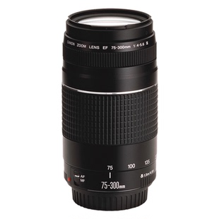 【自营】Canon/佳能 EF 75-300 F4-5.6III打鸟全画幅长焦单反镜头