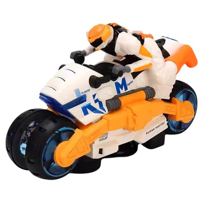 儿童电动变形摩托车手提灯笼