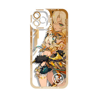 原神手机壳纳塔新款希诺宁恰斯卡欧洛伦适用苹果16iphone15防摔小米14红米K70华为m60iqoo12一加ace3pro周边