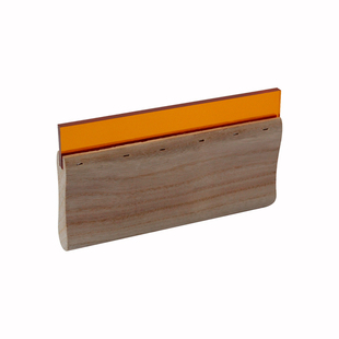 丝印刮刀水油两用耐溶剂木柄油墨刮胶刮板耐磨耐刮手工丝网印刷