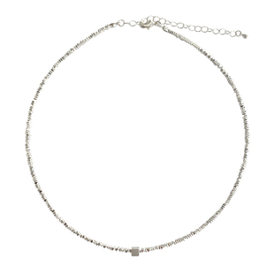 承欢记杨紫麦承欢同款碎银子方块项链女款轻奢小众高级感锁骨链