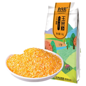 北大荒玉米糁玉米渣碴东北小碴子新米苞米碴五谷杂粮粗粮玉米粥