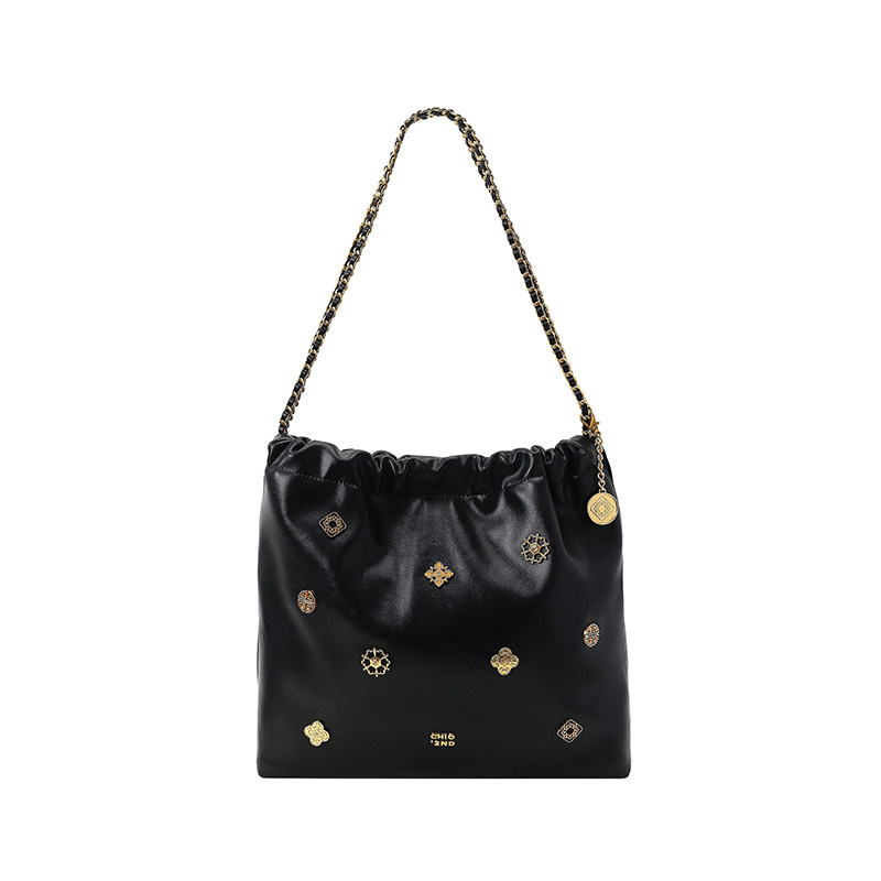 南风chio2nd 故宫文化系列 花栖托特包女高级感通勤链条单肩大包