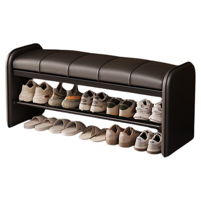 入户换鞋凳门口家用轻奢高级感穿鞋凳进门可坐鞋柜高端玄关长条凳