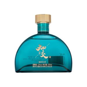 【新品】习酒知交酒（四季）500mL光瓶53度酱香型白酒聚会小酌